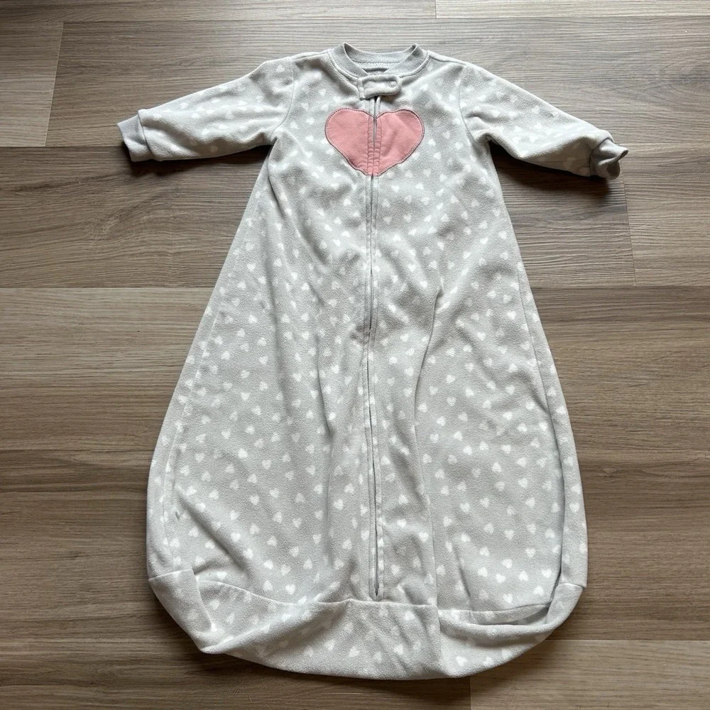 Lot Of 5 Baby Girls Sleep Sacks Size Medium 6-12 Months EUC!!‎ Zipadee-Zip